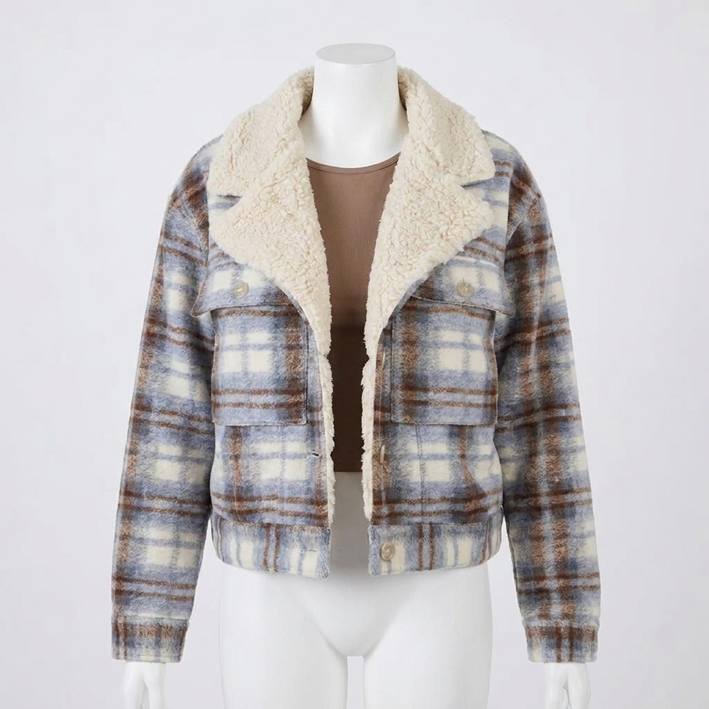 NEW SALTWATER LUXE zumi plaid jacket in multi